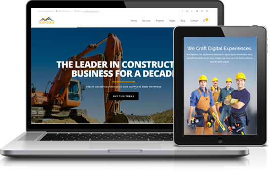 RockSolid Construction html Template